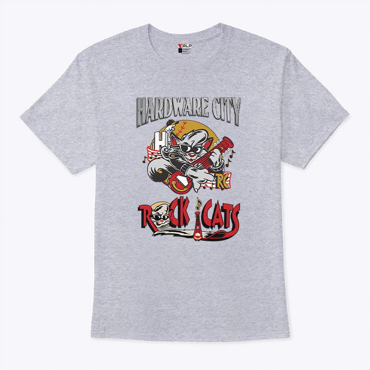 Hardware City Rock Cats T Shirt