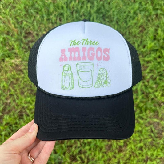 Hat - Three Amigos Foam Mesh Trucker Hat 'NLB'