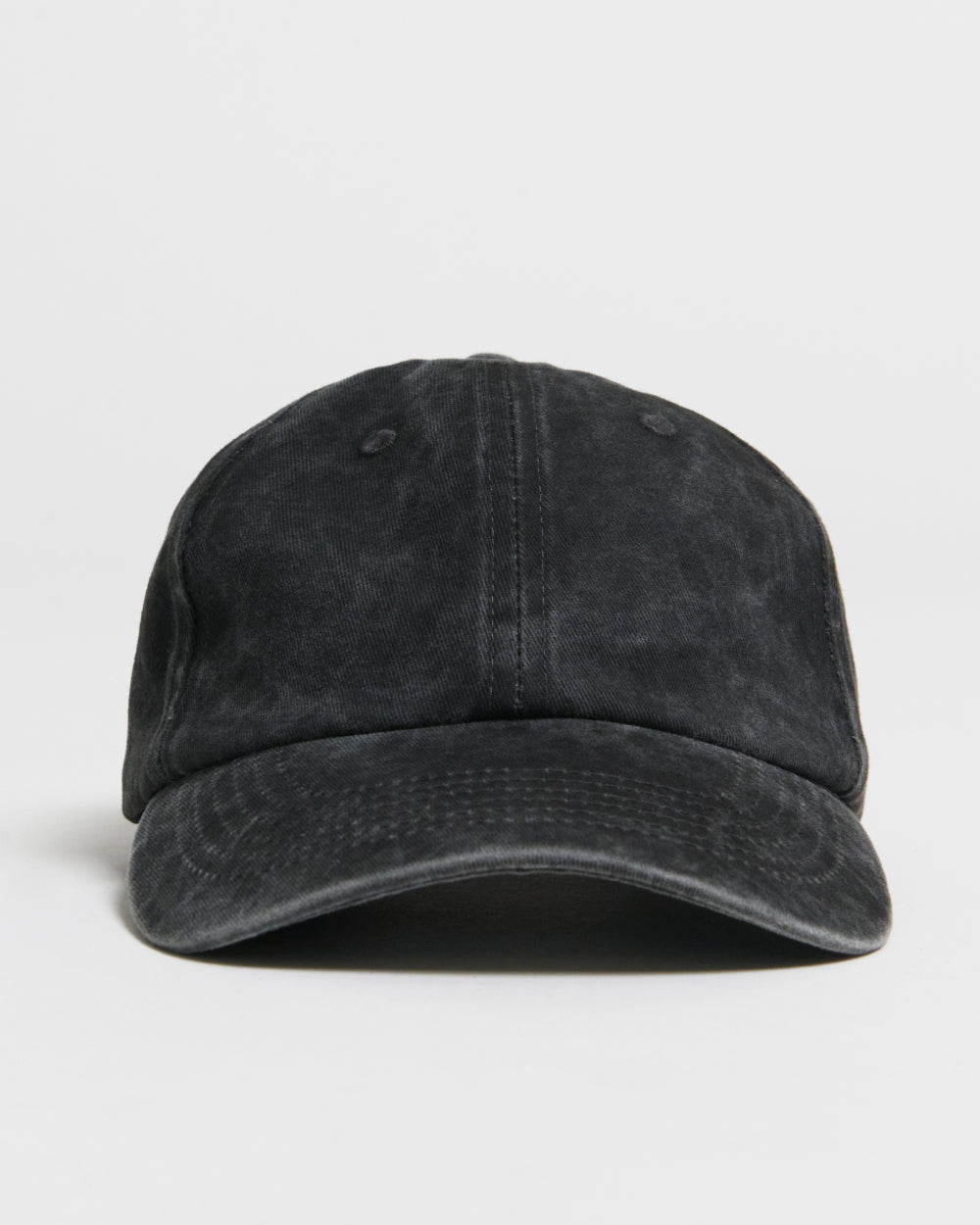 Essential Black Washed Cotton Hat