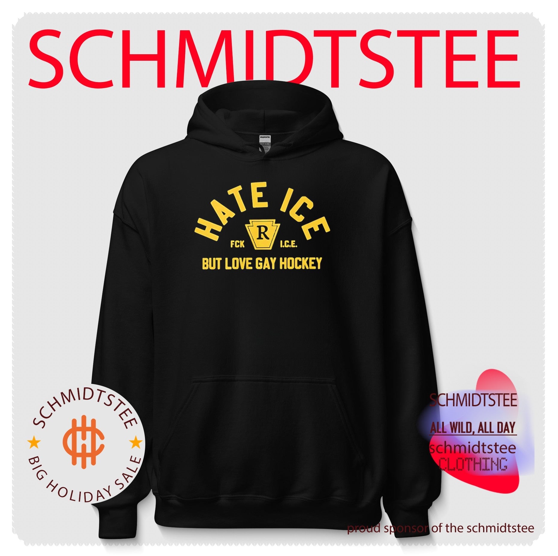 Hate Ice Fck ICE but Love Gay Hockey shirt
