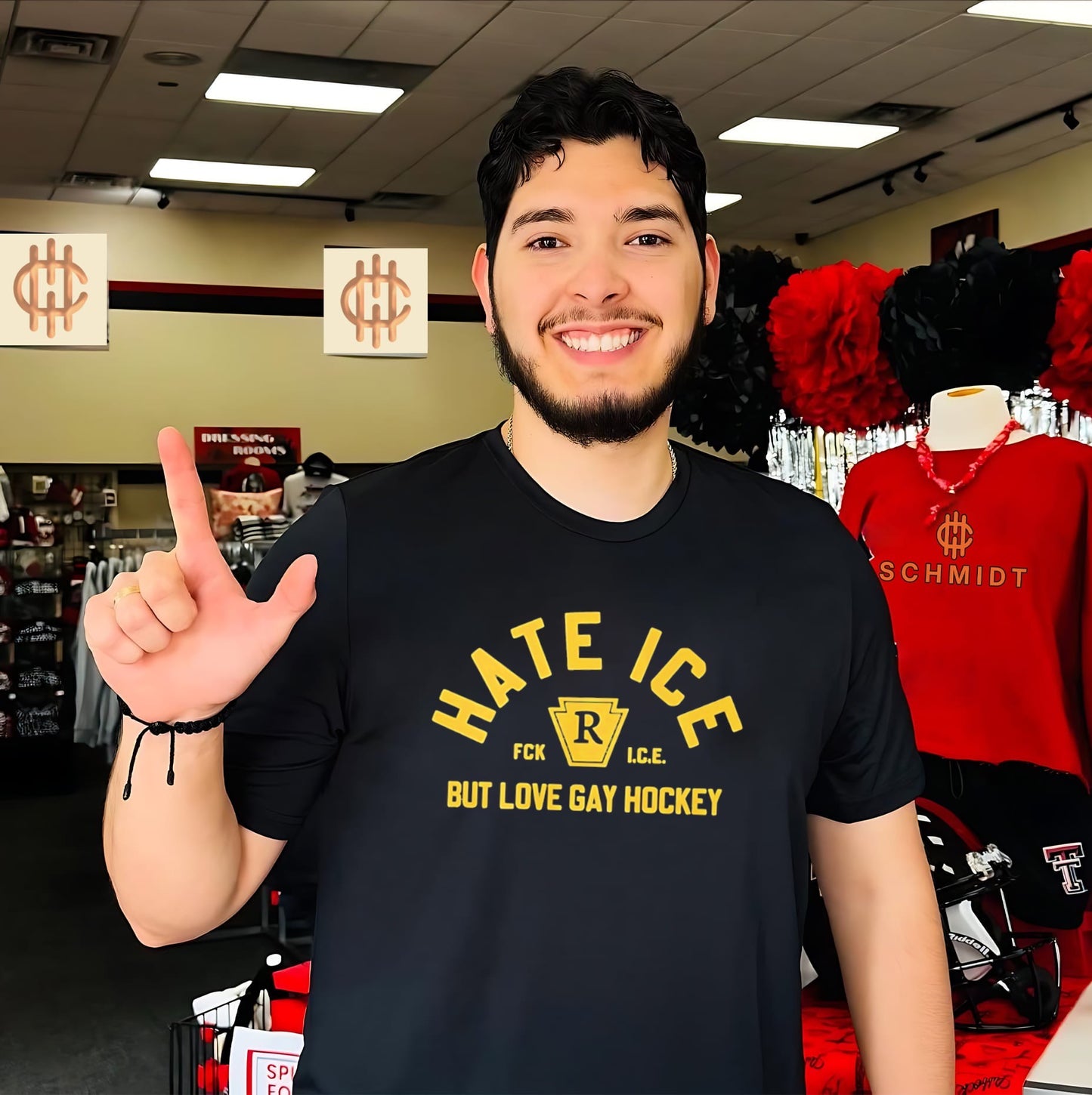 Hate Ice Fck ICE but Love Gay Hockey shirt