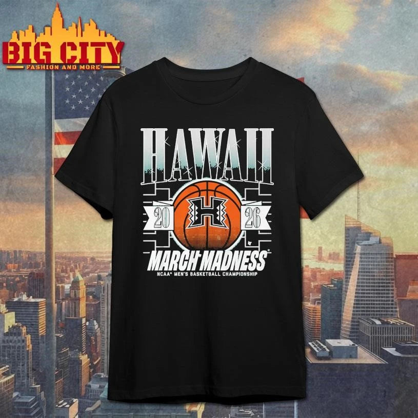Hawaii Rainbow Warriors MBB 2026 March Madness Shirt