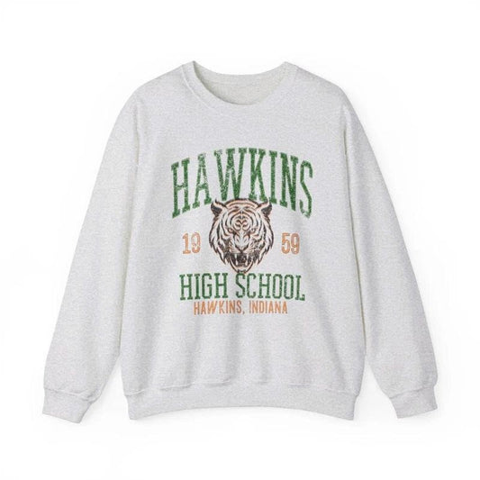 Hawkins High School Sweatshirt , Stranger Thing Sweatshirt, Hawkins Shirt, Upside Down Shirt, Vecna Shirt, Strange Things Tee