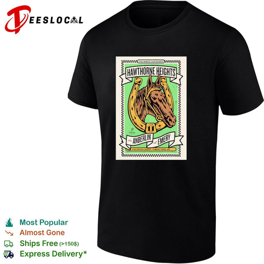 Hawthorne Heights Anberlin and Emery Vans Warped Tour June 11 2026 Casino shirt