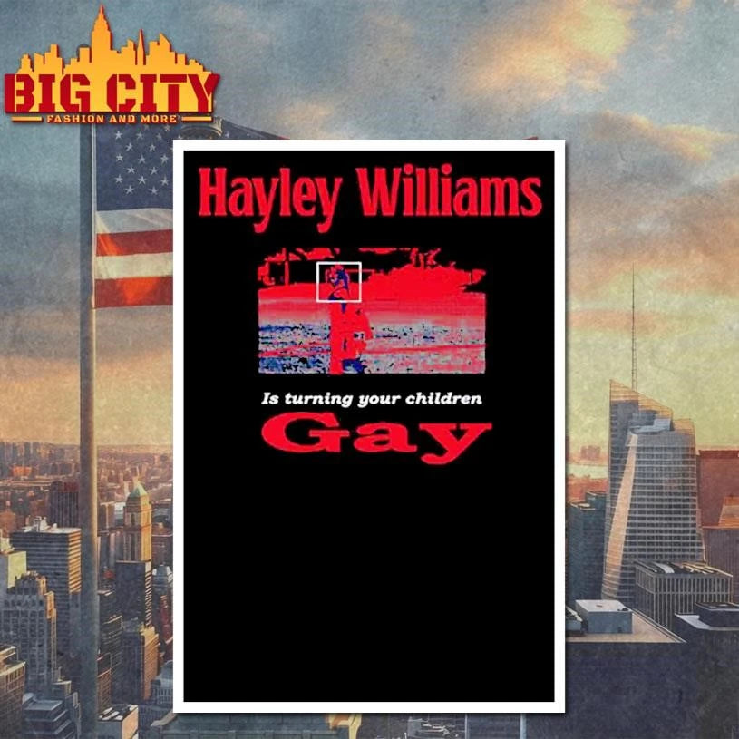 Hayley Williams Turning Your Children Gay Graphic Shirt