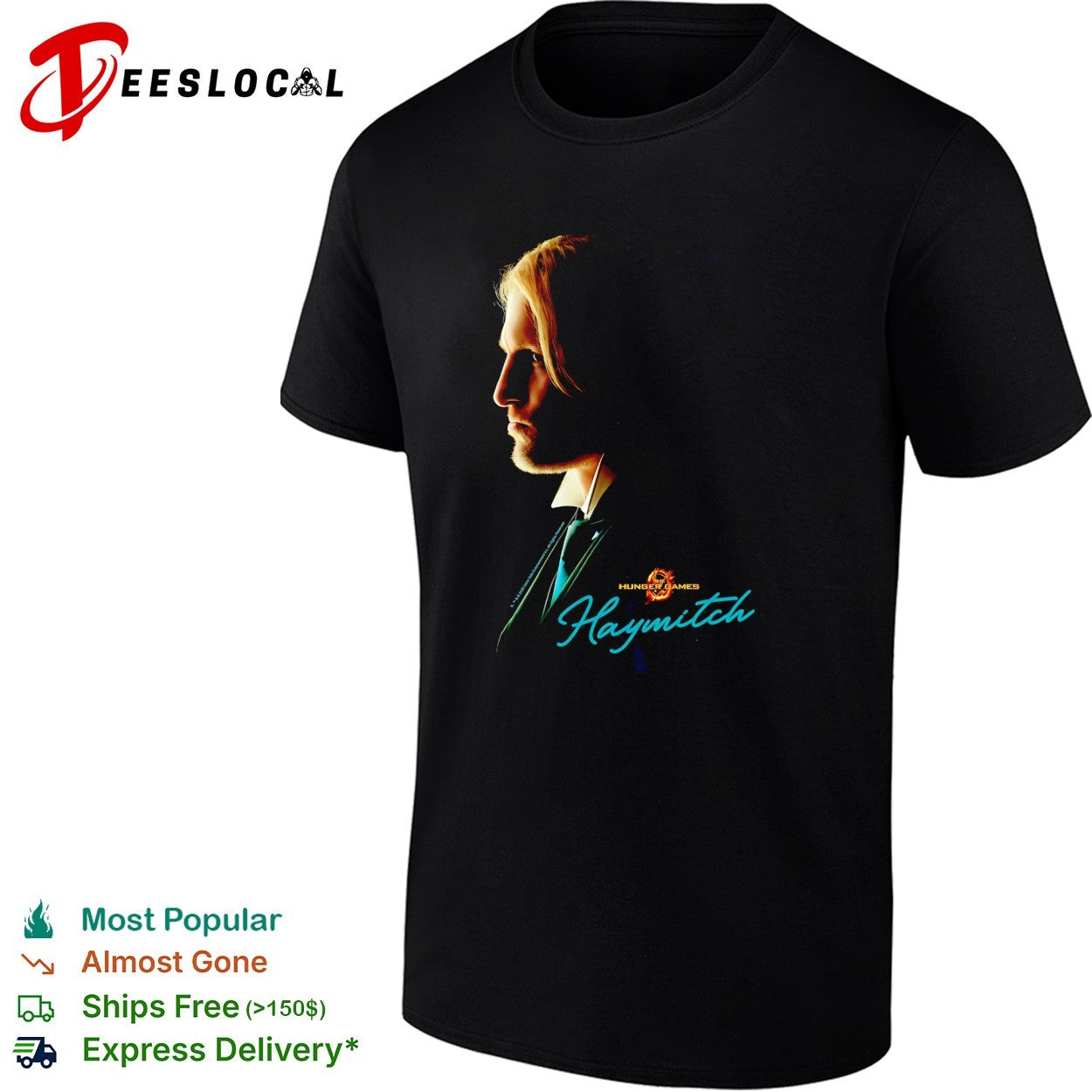 Haymitch portrait vintage poster shirt