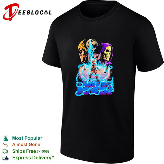 He-Man and Skeeter I Have the Power Masters of the Universe Pop Culture shirt