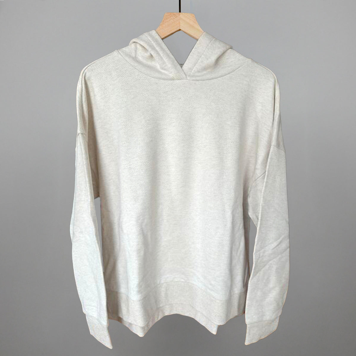 Heather Almond Oversized Terry Hoodie - clothing by TeeHivey.com