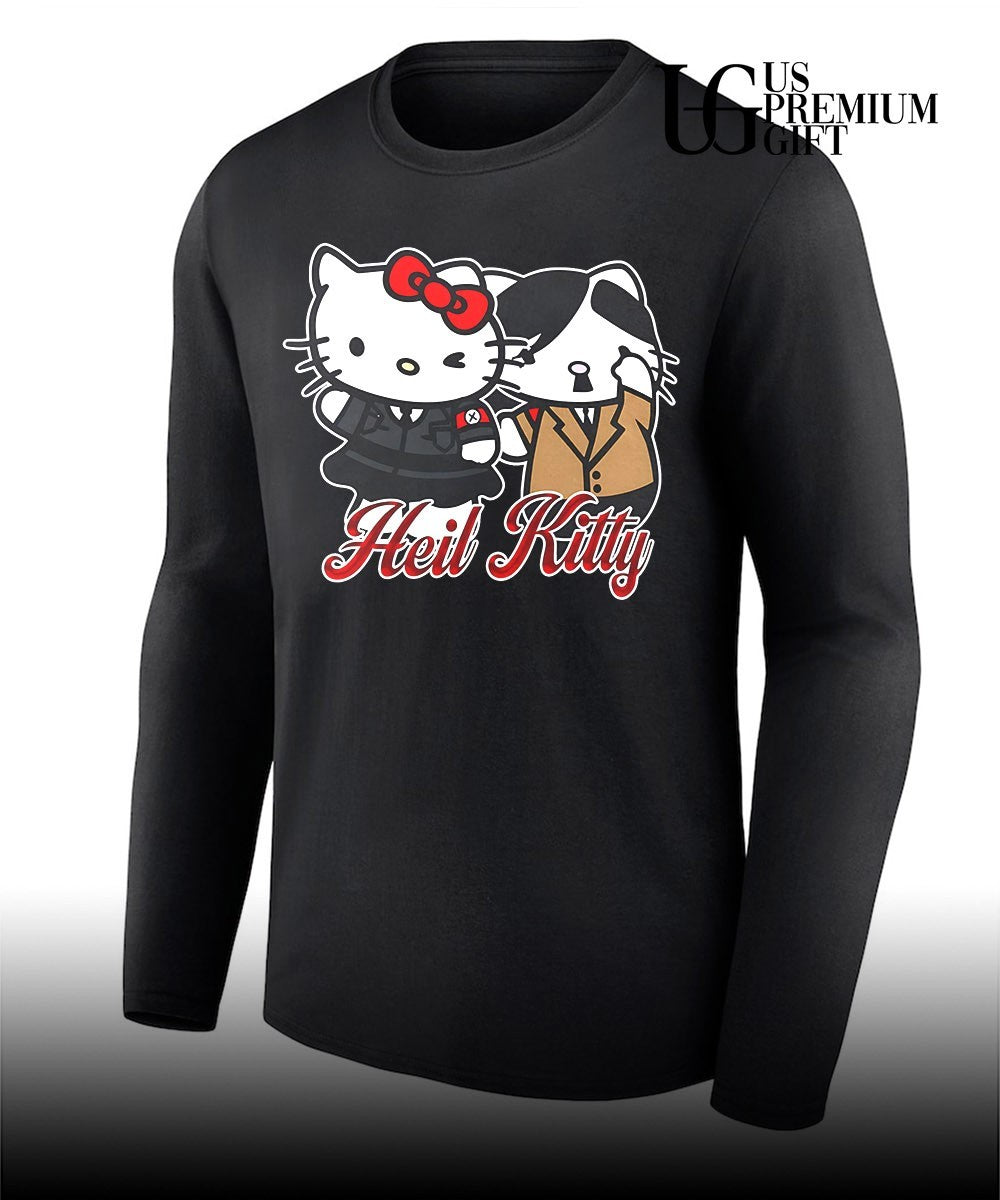 Heil Kitty cartoon shirt