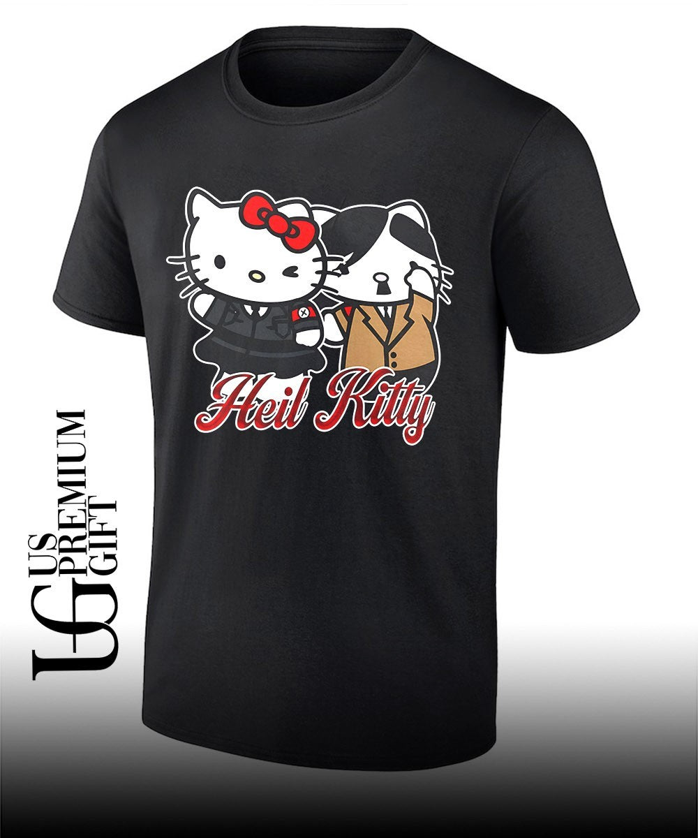 Heil Kitty cartoon shirt