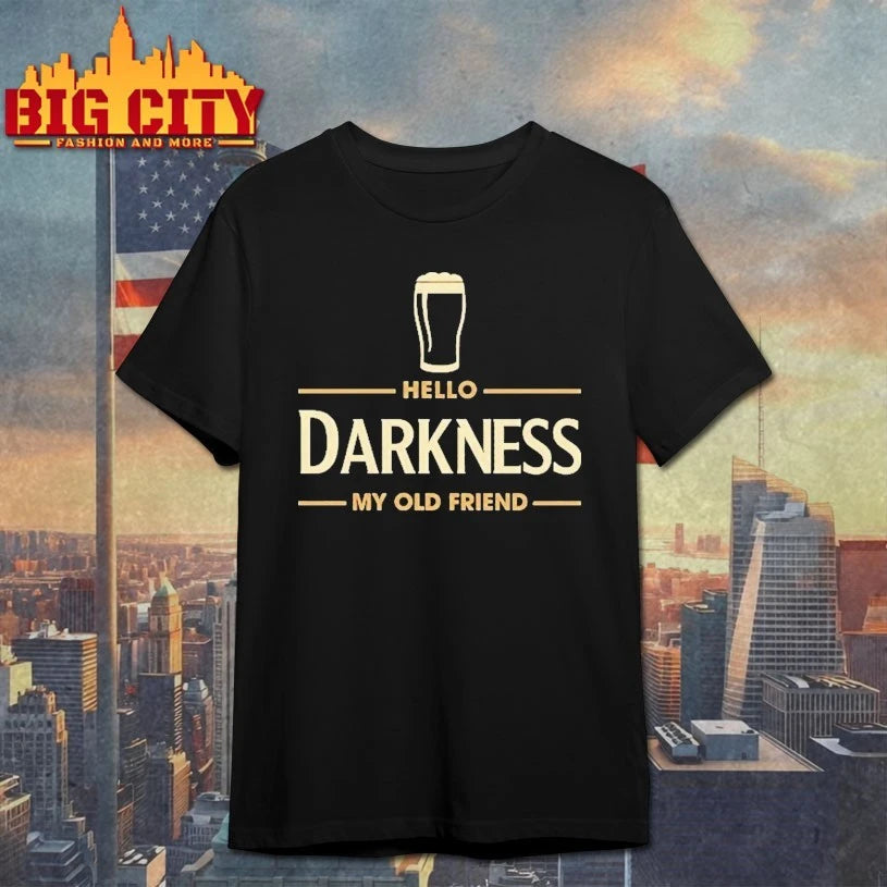 Hello Darkness My Old Friend Irish Beer St Patrick’s Day Party t-shirt