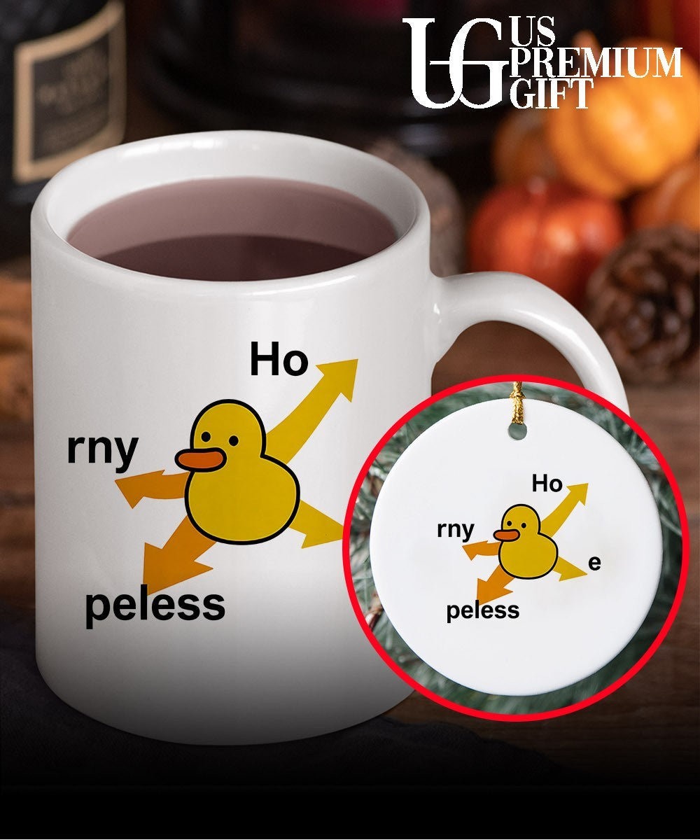 Ho rny Peless Duck In Distress shirt