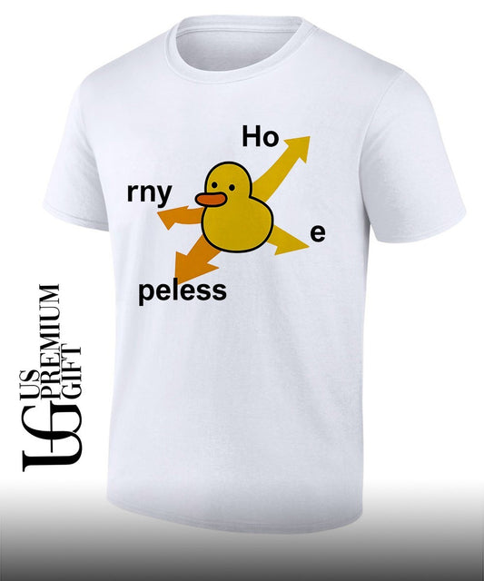 Ho rny Peless Duck In Distress shirt