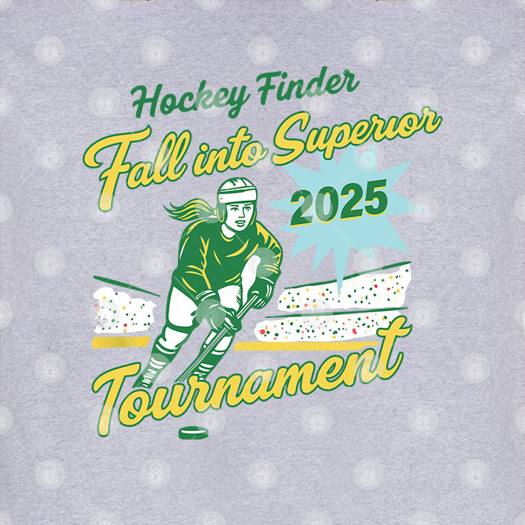 Hockey Finder Fall Into Superior 2025 Tournament T Shirt
