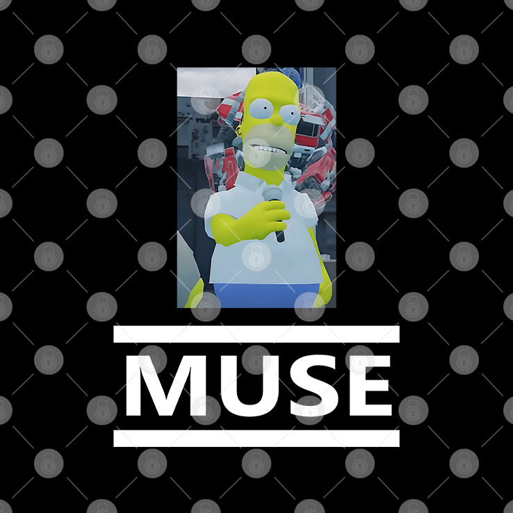 Homer Simpson Muse T Shirt