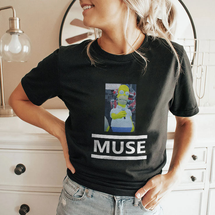 Homer Simpson Muse T Shirt