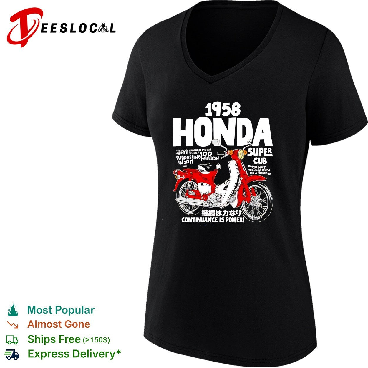 Honda Super Cub 1958 shirt