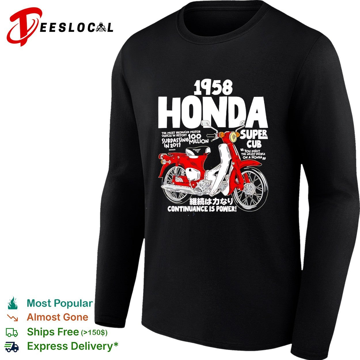 Honda Super Cub 1958 shirt