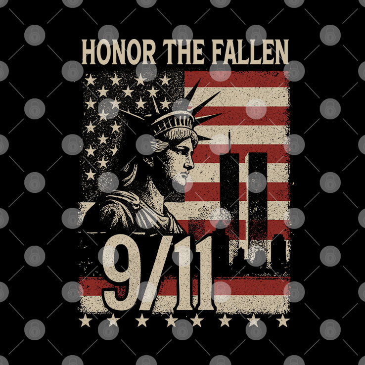 Honor The Fallen September 11 American Flag T Shirt