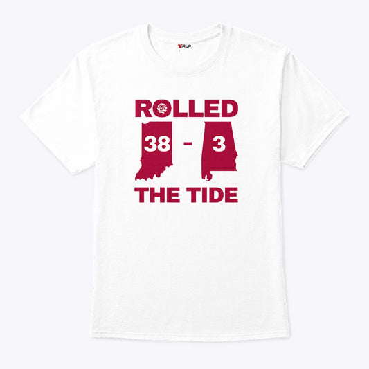 Rolled The Tide 38–3 Alabama Football Victory T Shirt