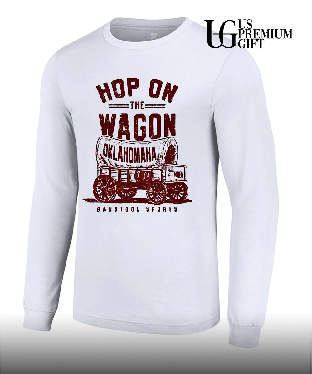 Hop On The Wagon Oklahomaha shirt