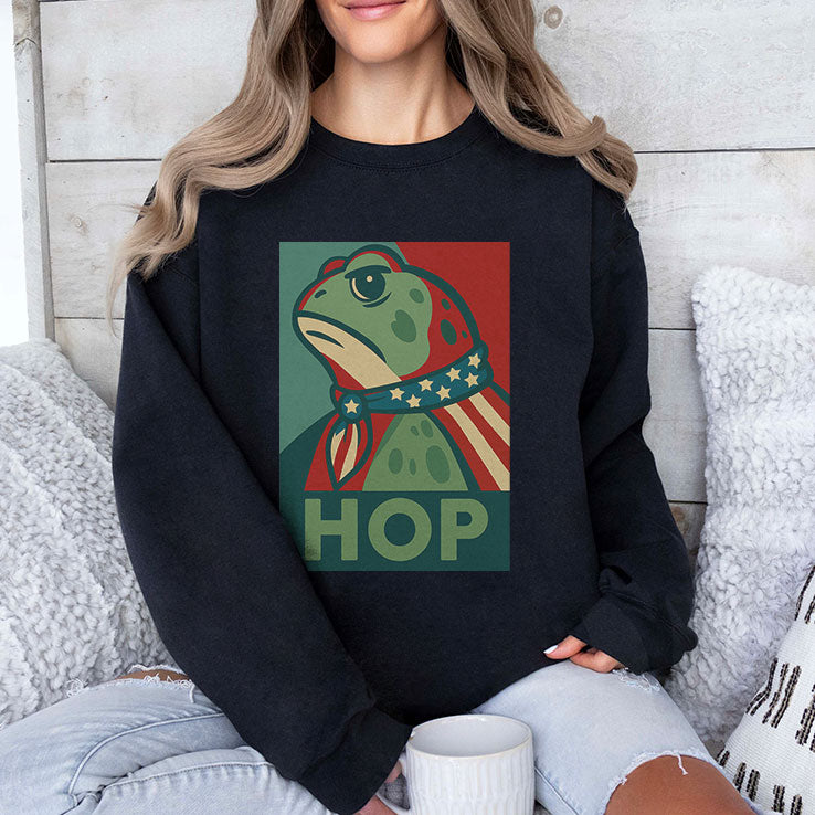 Hop Portland Frog T Shirt