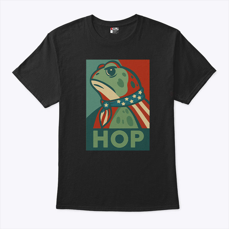 Hop Portland Frog T Shirt
