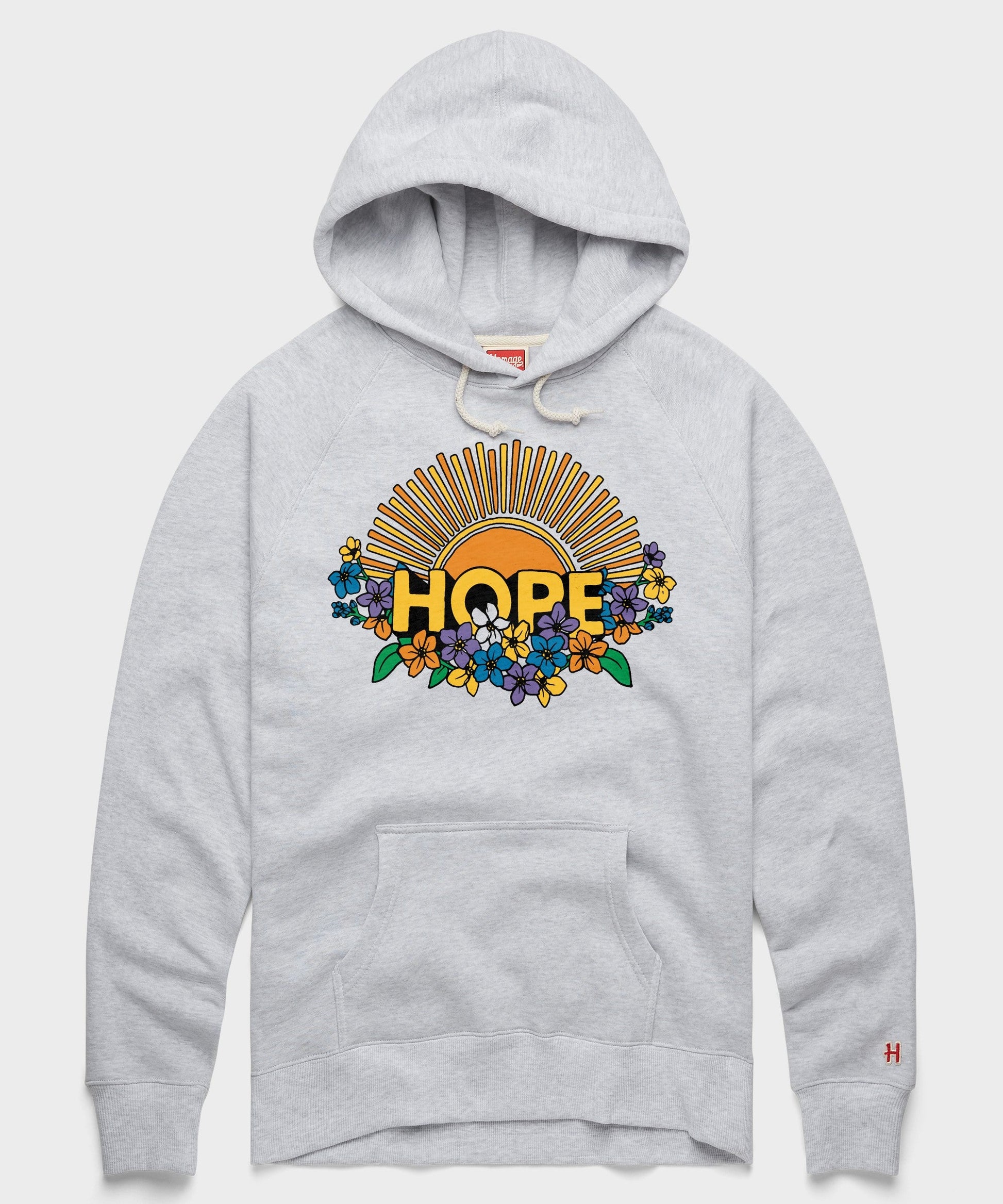 Hope Sun And Flowers Hoodie