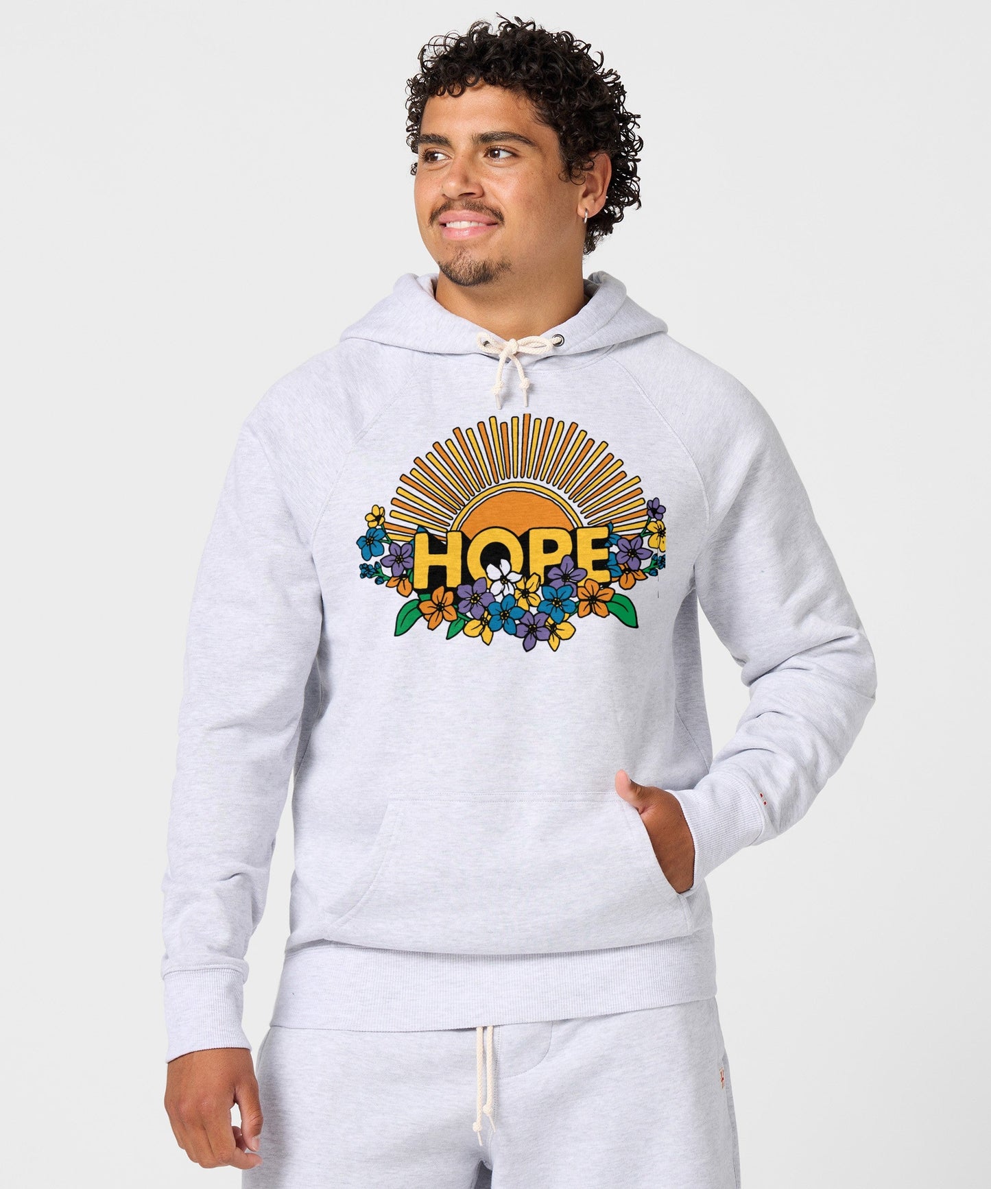 Hope Sun And Flowers Hoodie