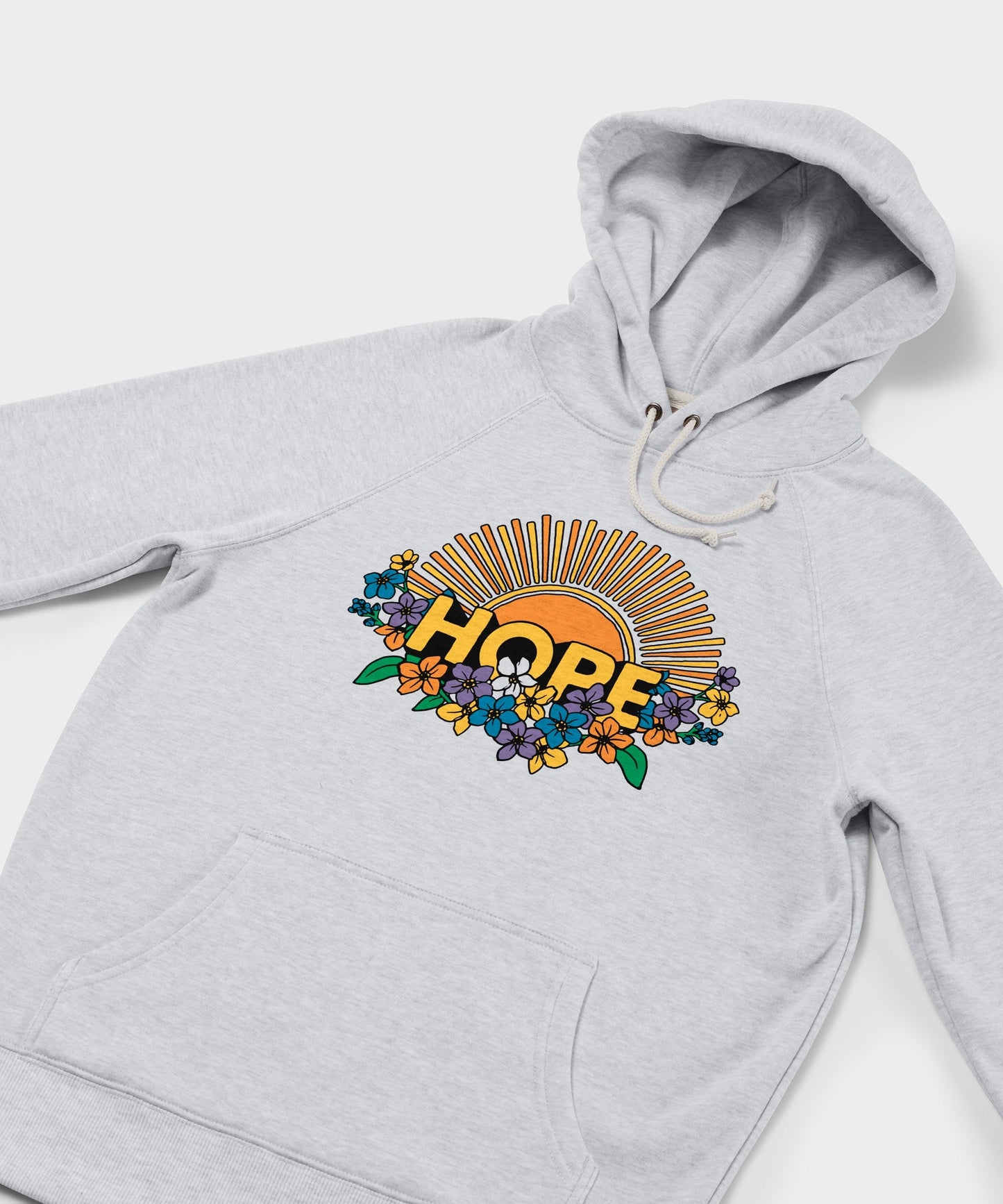 Hope Sun And Flowers Hoodie