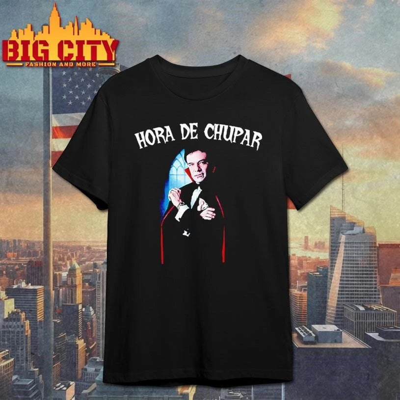 Hora De Chupar Count Dracula Graphic Shirt