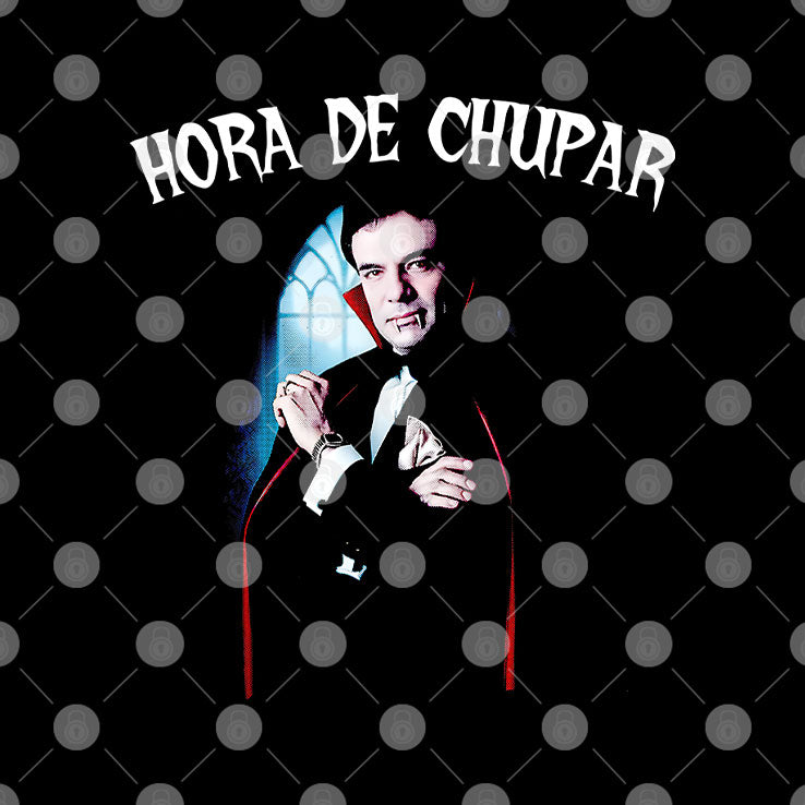 Hora De Chupar Count Dracula T Shirt