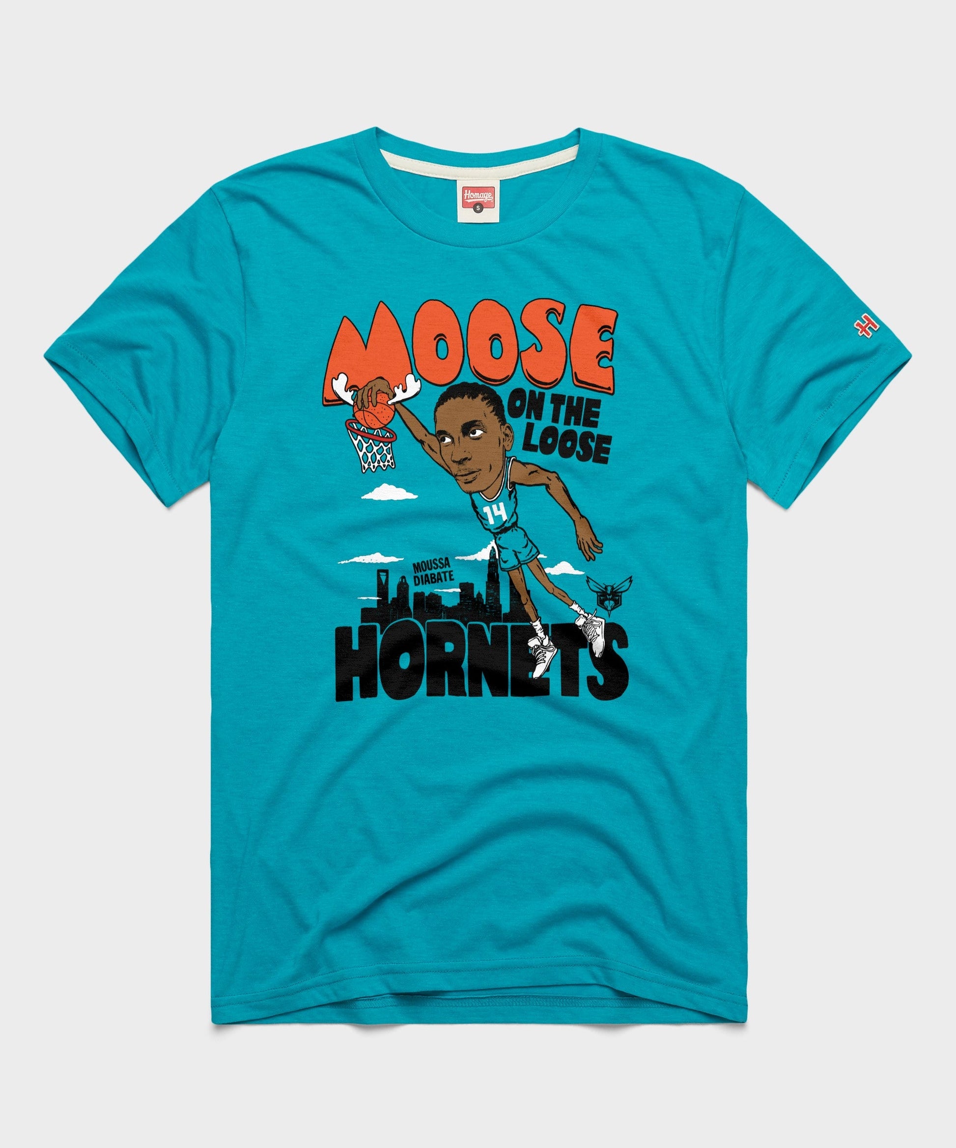 Hornets Moussa Diabate Moose On The Loose