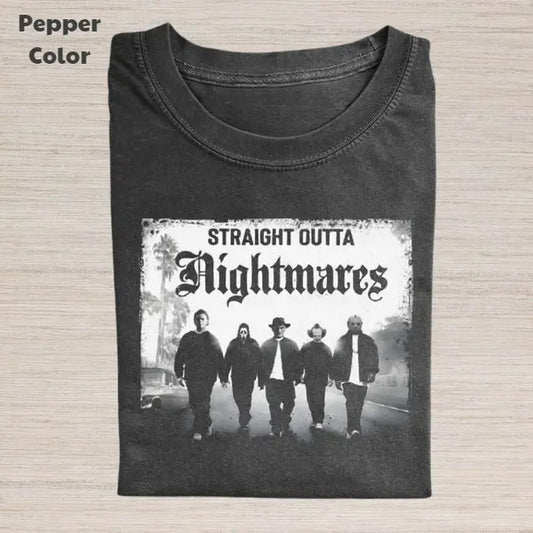 Horror Character Vintage Graphic Tee, Nightmare T-Shirt, Movie Shirt, Unisex Meme Cringe Funny Dumb Shirt, Gift For Men Women, Menswear Womenswear Streetwear