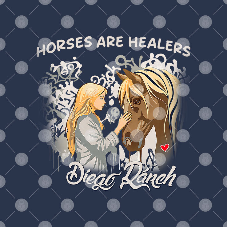Horses Are Healers Died Ranch Horse Lover T Shirt