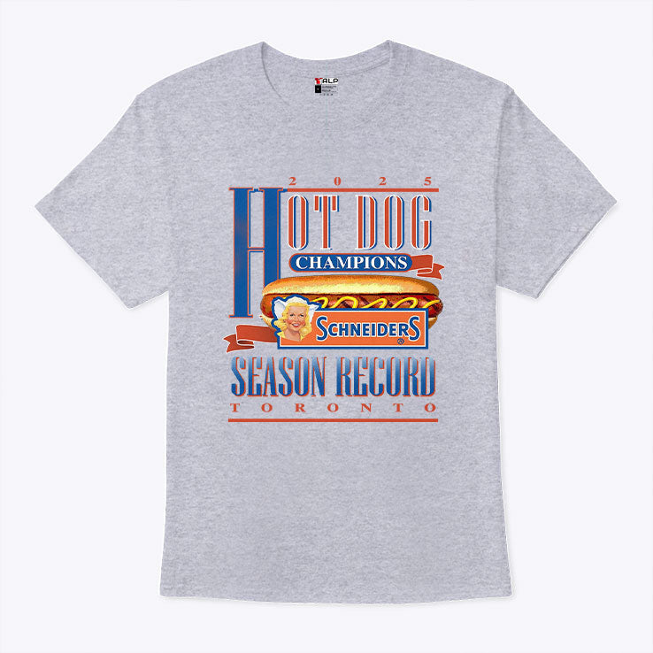 Dog Champions Schneiders Season Record Toronto 2025 Shirt