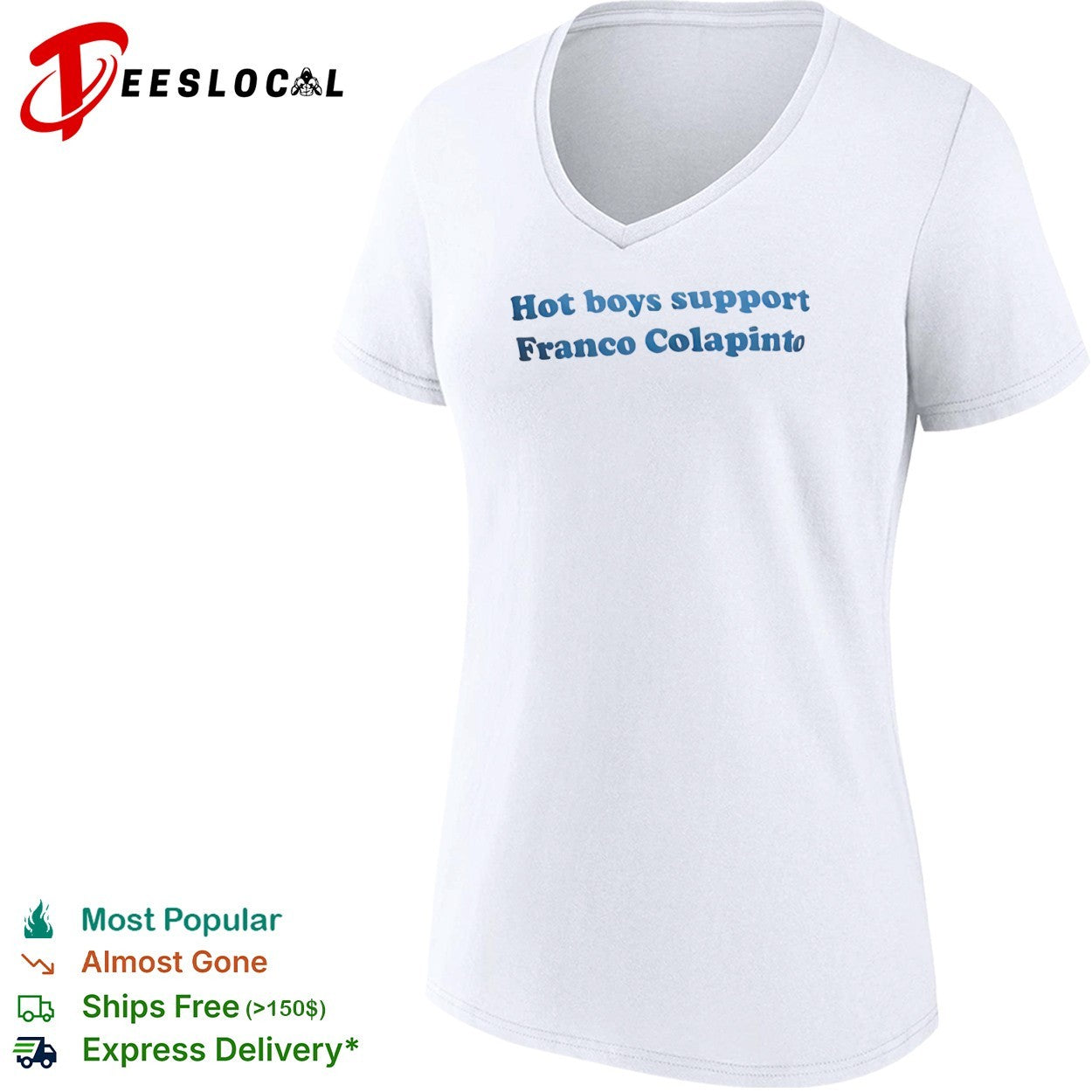 boys support Franco Colapinto shirt