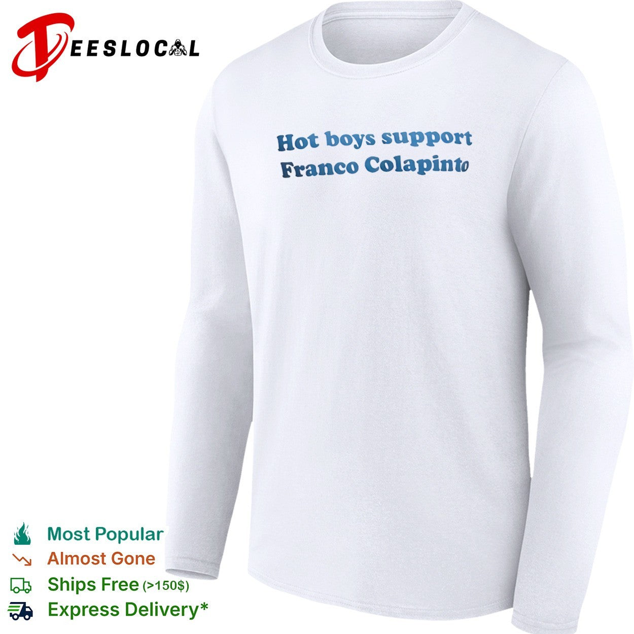 boys support Franco Colapinto shirt