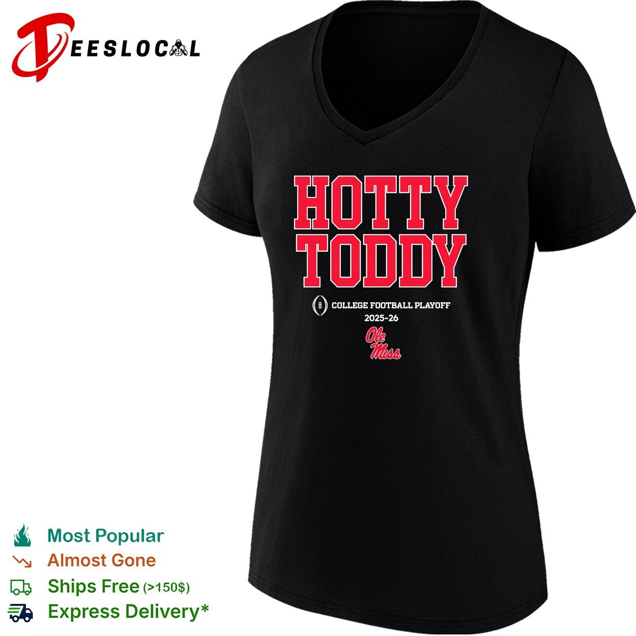 Hotty Toddy Ole Miss college football playoff shirt