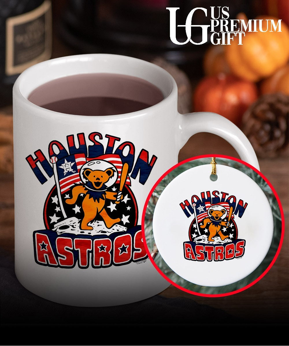 Houston Astros Grateful Dead Dancing Bear Major League Baseball shirt