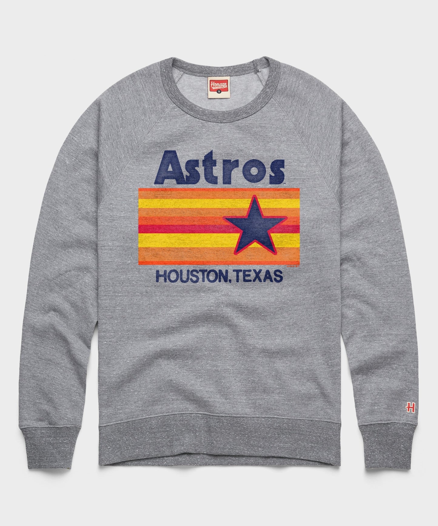 Houston Astros Jersey Logo '75 Crewneck