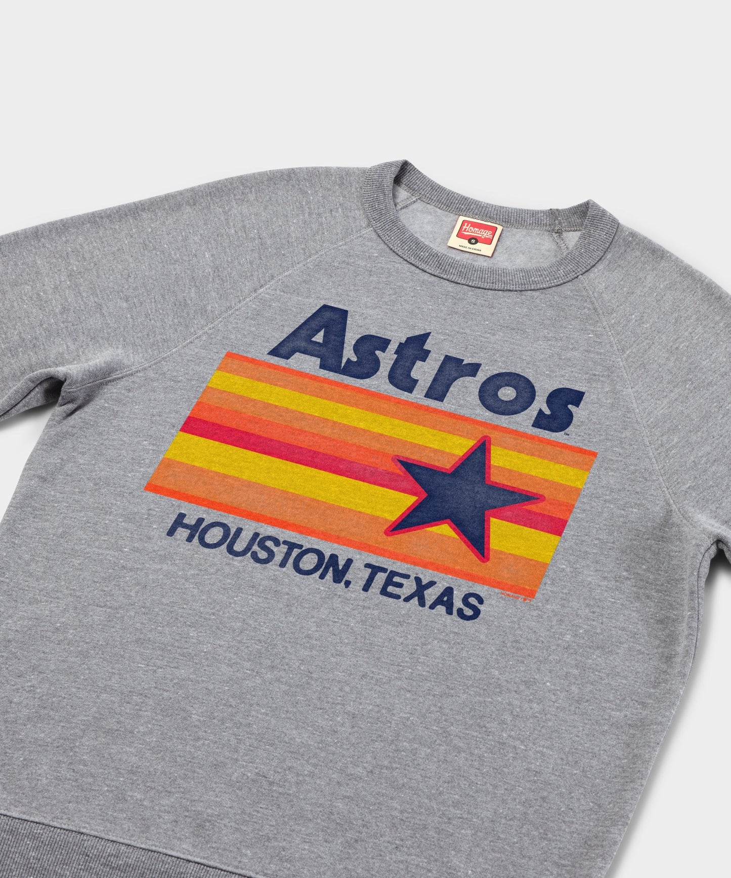 Houston Astros Jersey Logo '75 Crewneck