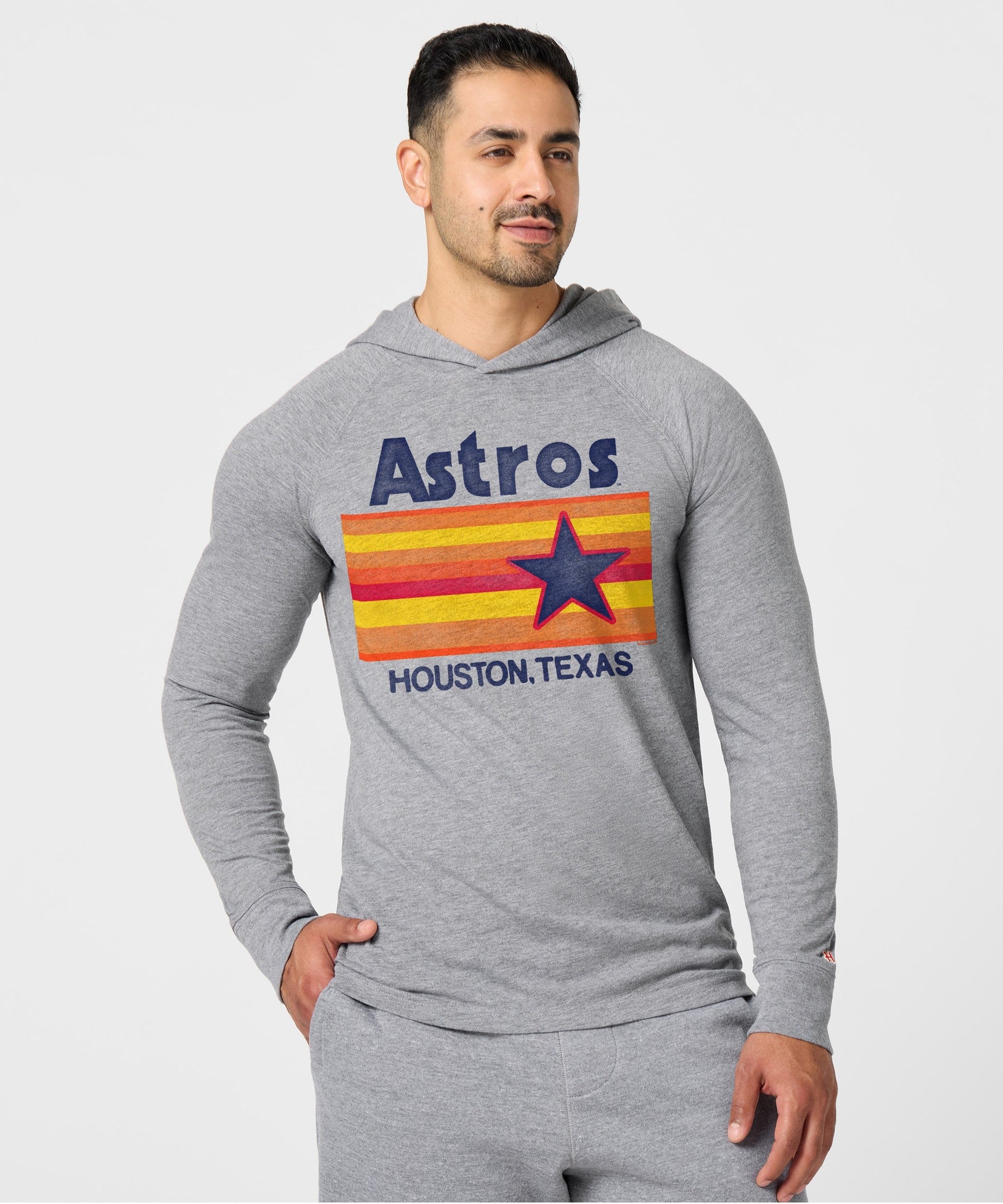Houston Astros Jersey Logo '75 Lightweight Hoodie