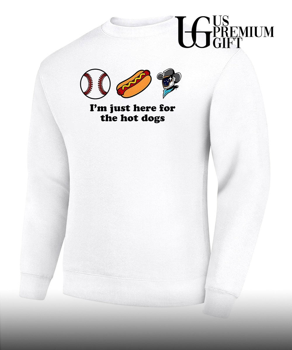 Houston Astros MLB Baseball I’m just here for the hot dogs shirt