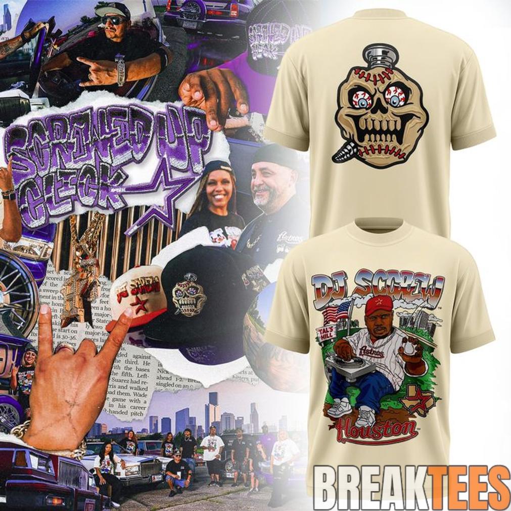 Houston Astros x DJ Screw T-Shirt