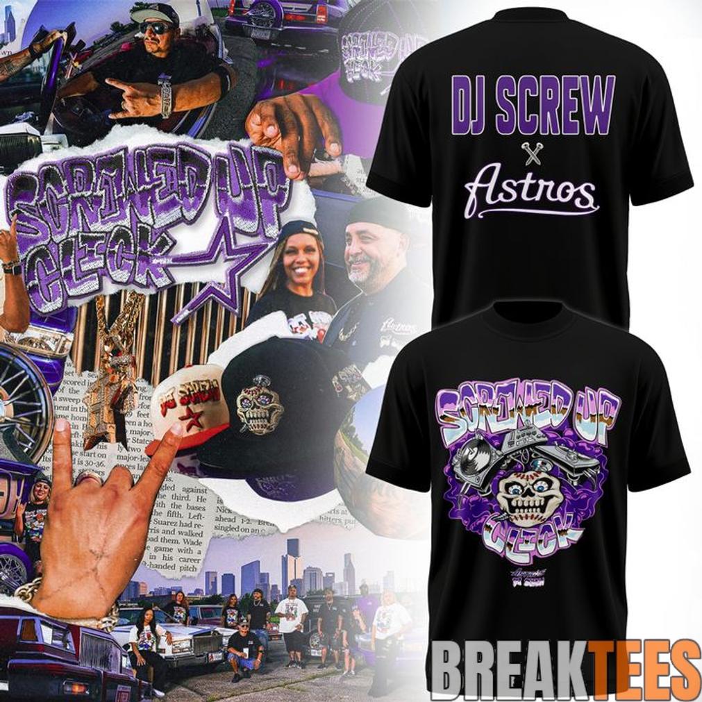 Houston Astros x DJ Screw T-Shirt