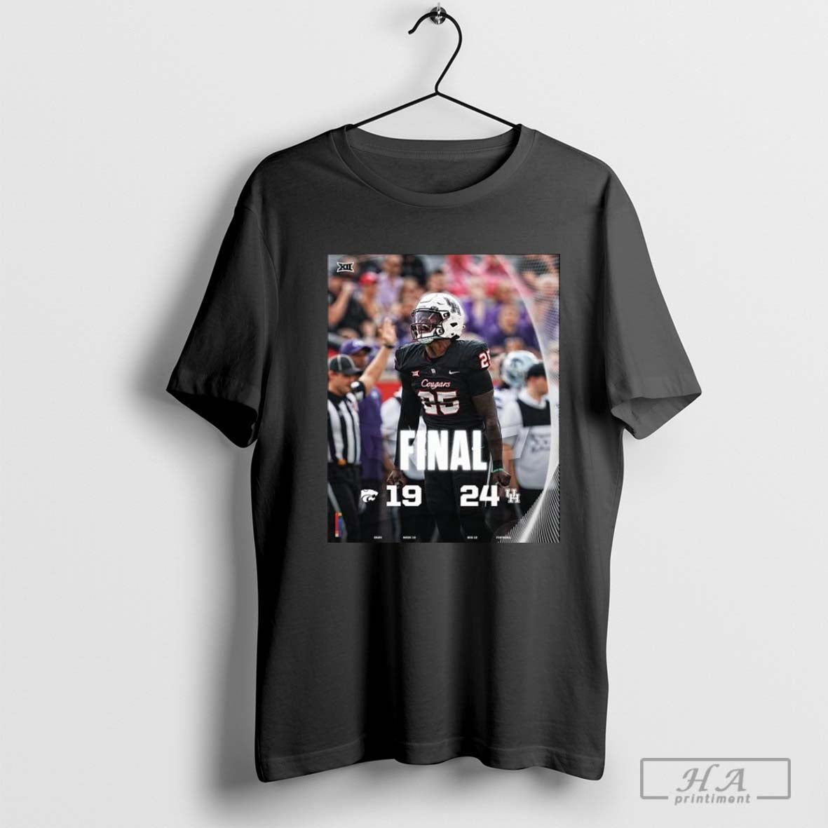 Houston Cougars 24 19 Win Kansas State Football 2024 Game Final Score - clothing by TeeHivey.com