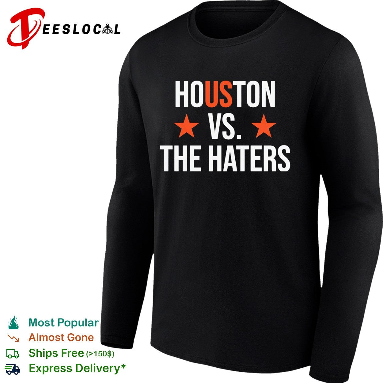 Houston vs the haters Houston Astros shirt