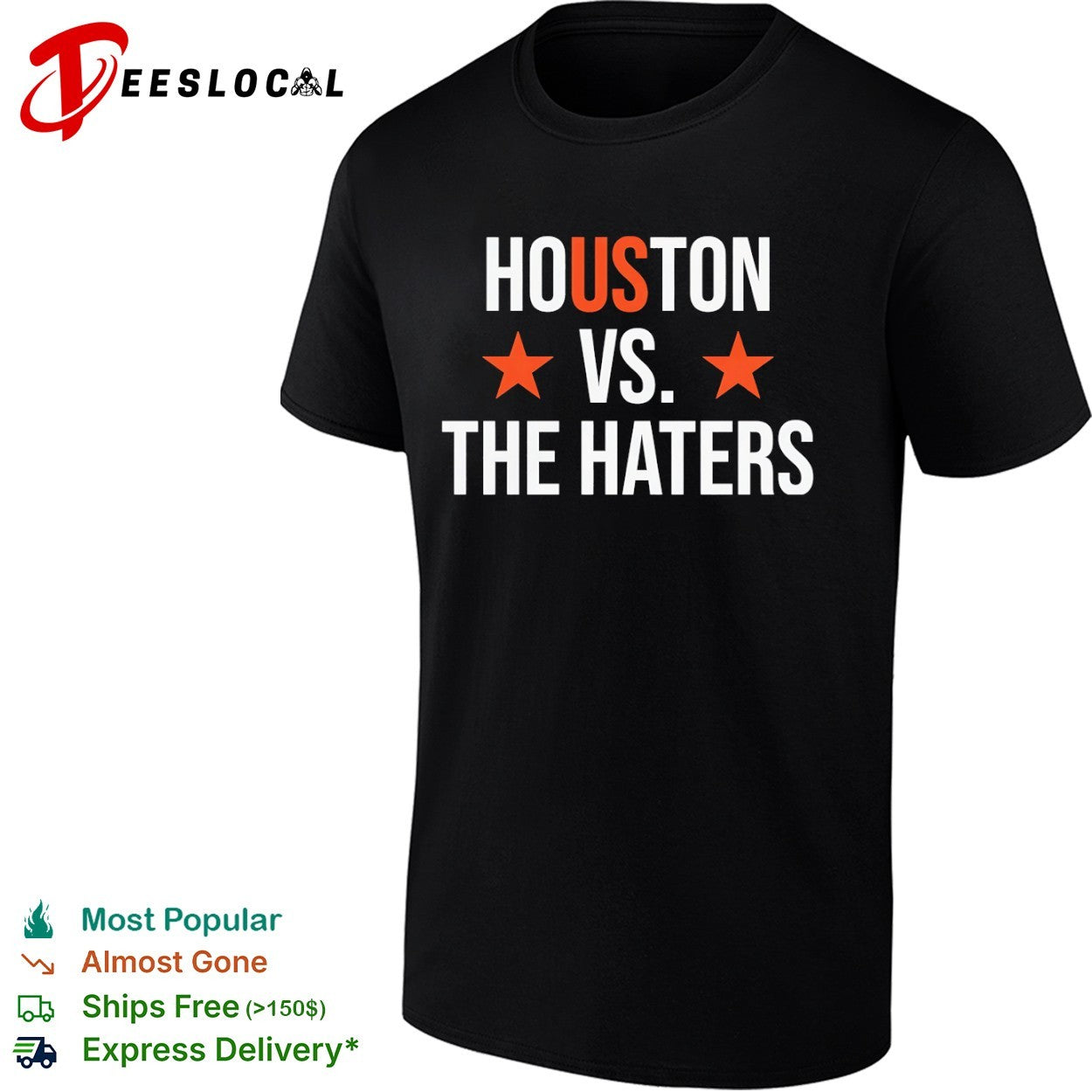 Houston vs the haters Houston Astros shirt