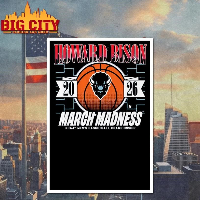Howard Bison MBB 2026 March Madness Championship Shirt